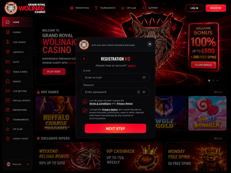 wolinak casino Gameplay