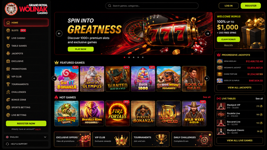 wolinak casino Gameplay